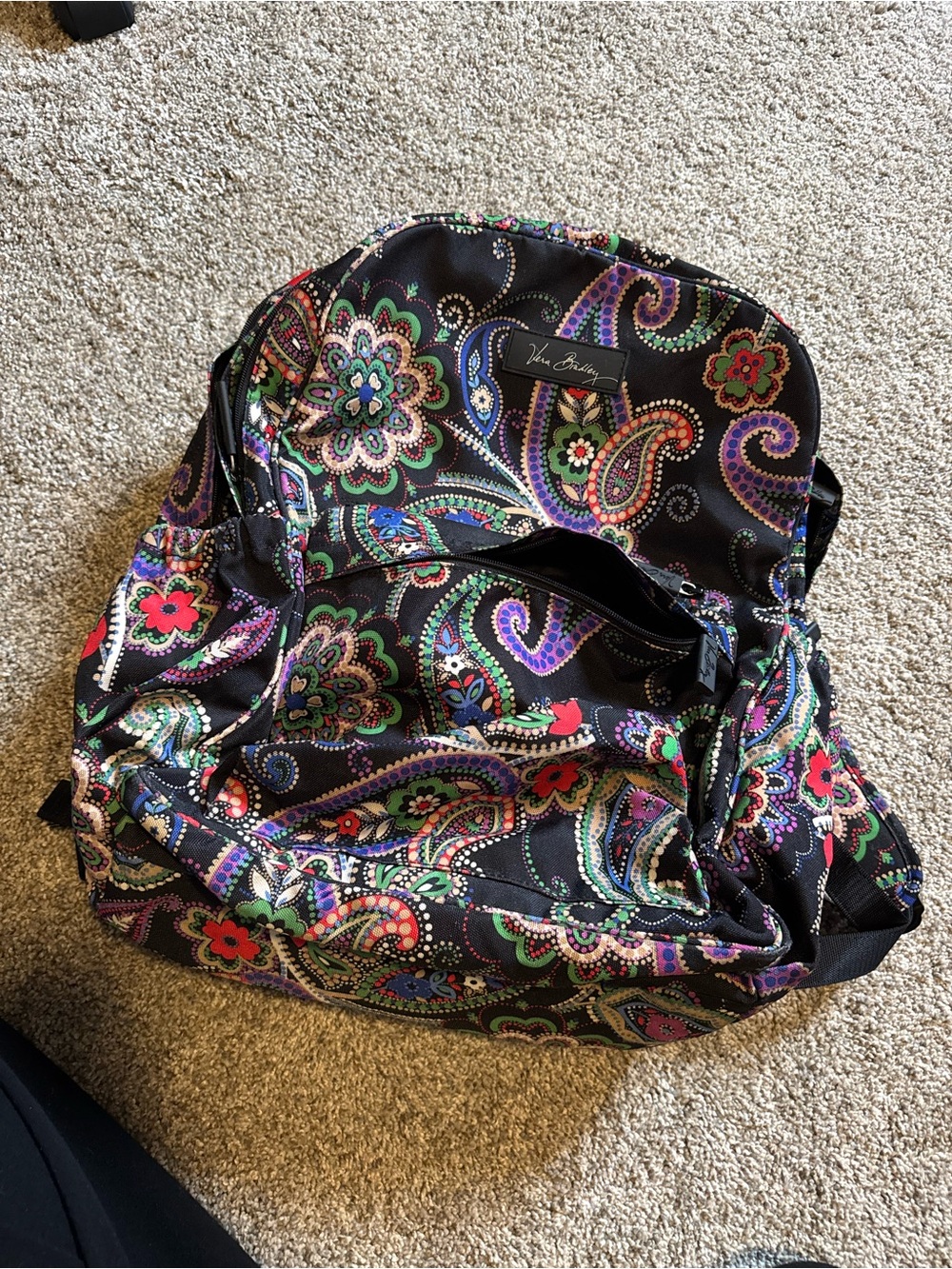 Vera Bradley Paisley Backpack - Retired Print